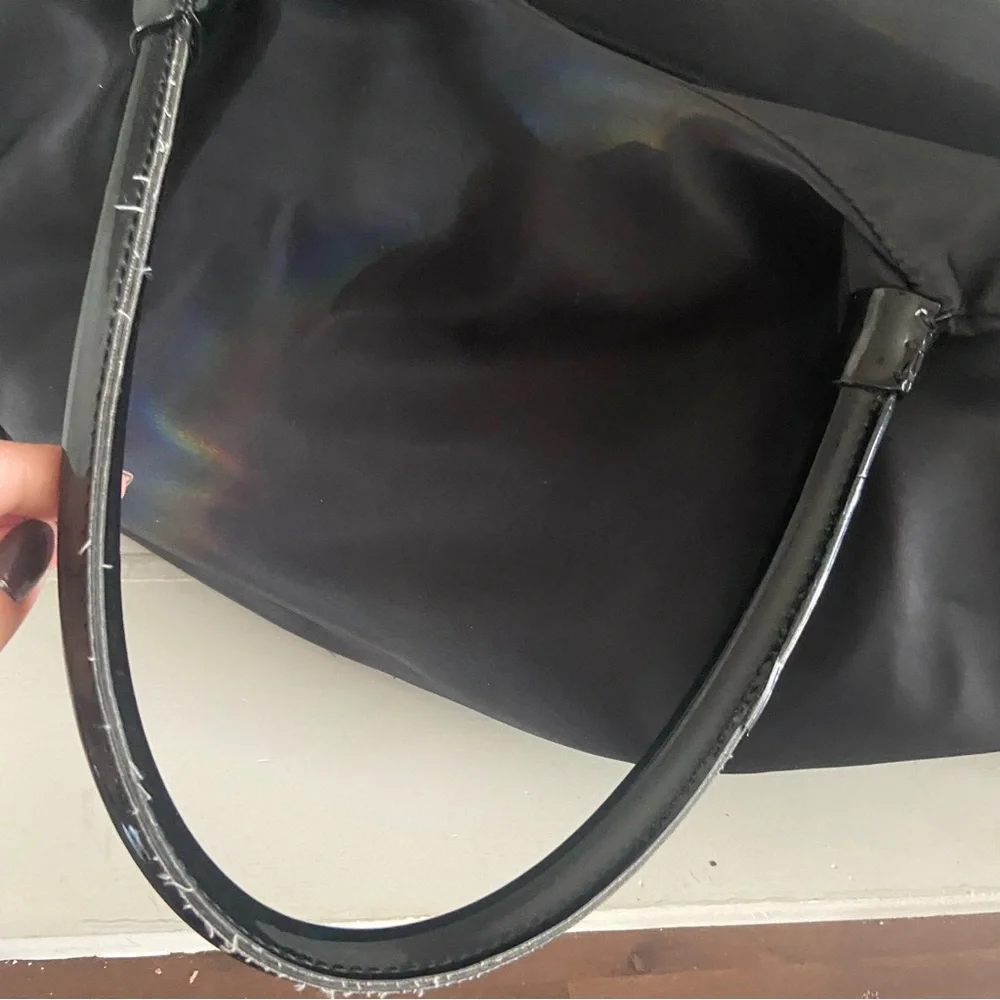 Kate Spade watson lane Stevie Nylon baby diaper bag Black Travel Bag Large